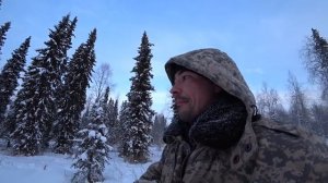 УДАЧА!!!Охота на куропатку зимой с подхода.