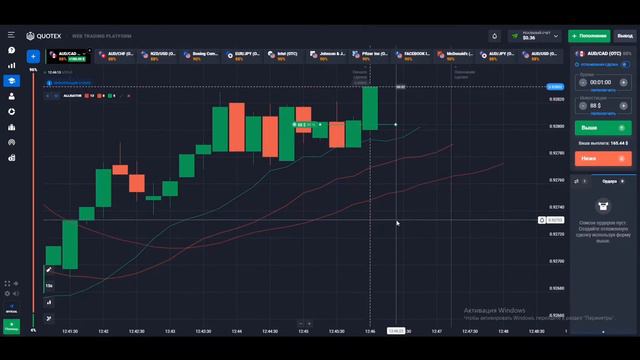 ✅ QUOTEX с 10$ до 1 000$🔥 Бинарные опционы 2022 Alligator . Стратегия на Квотекс . Разгон депозита