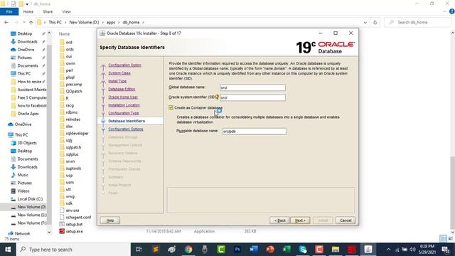 How to Install Oracle Database 19C for Windows смотреть онлайн