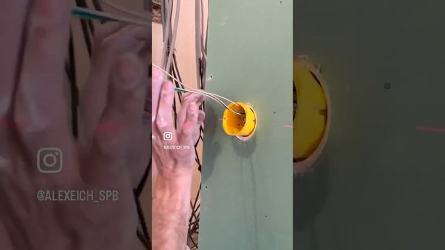 ASMR монтаж подрозетника в ГКЛ #гкл #монтажгкл #гипсокартон смотреть онлайн