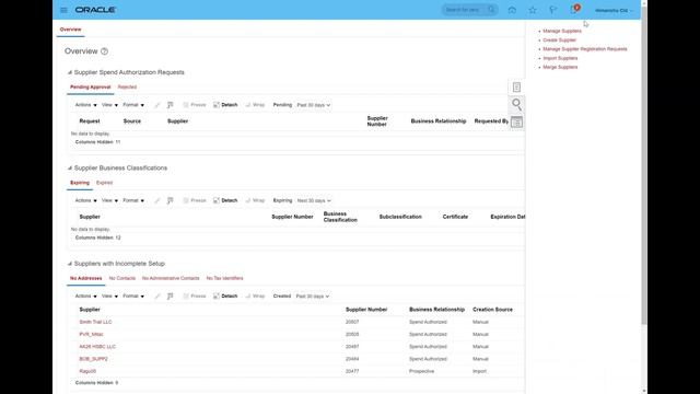 Oracle Cloud Financials AP Suppliers - Log on to www.oracleoncloud.com смотреть онлайн