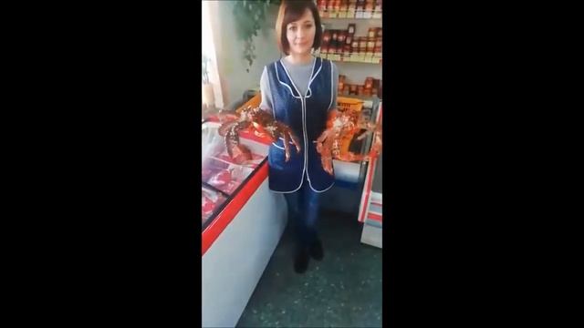 Крабы на Шикотане