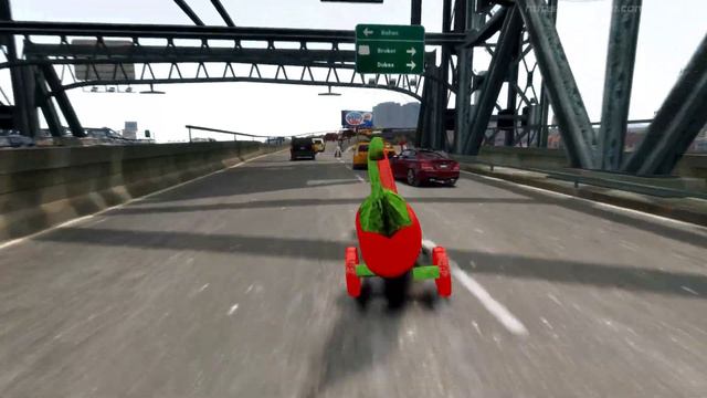 GTA 4 Crazy Chili Pepper Car #1 смотреть онлайн