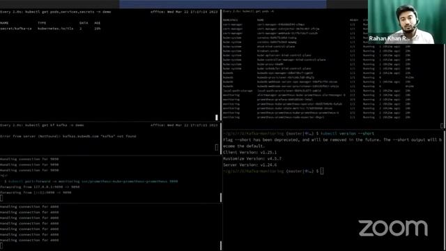 Monitor KubeDB Managed Apache Kafka using Prometheus & Grafana смотреть онлайн