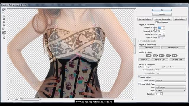 AULA PARTE 01 - Como trocar de roupa no Photoshop CS6 смотреть онлайн