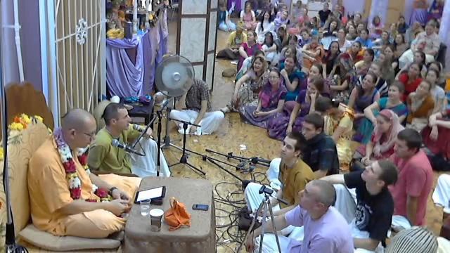 03.11.2013 Воскресная программа с Бхактивайбхавой Свами Махараджем смотреть онлайн