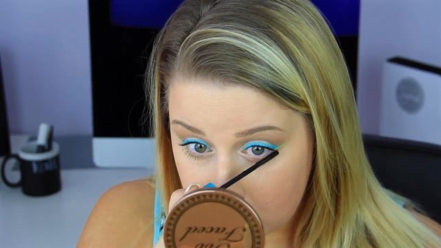 Colorful Summer Makeup GRWM | Bright Liner Daytime Look смотреть онлайн