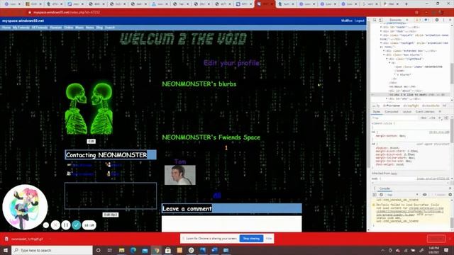 Lets make a myspace widows 93 account смотреть онлайн