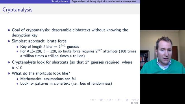 Intro to Information Security: Security Threats смотреть онлайн