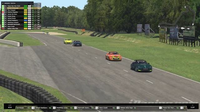 Mazda MX5 at Summit Point - iRacing TV Style - 2023 смотреть онлайн