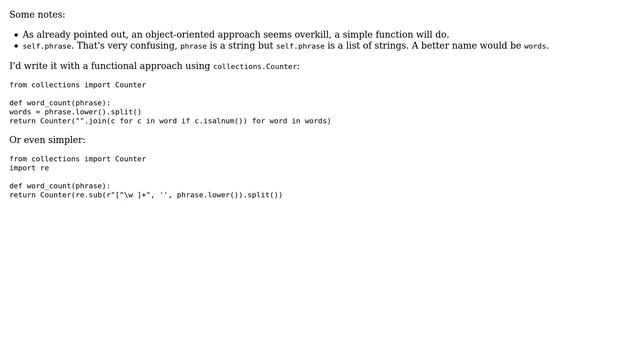 Exercism assignment word-count in Python (2 Solutions!!) смотреть онлайн
