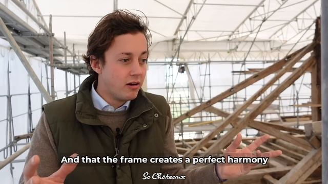 Restoration Of Chateau De Vaux. Tour With Its Young Owner, Edouard Guyot