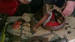 Не надежное Сцепление на минитрактор без токаря .Cluth Mini-traktor