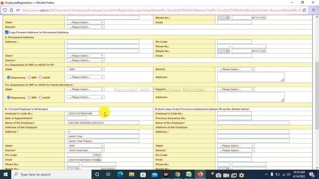 How to Register New Employee in ESIC 2022 | ESIC New Employee Registration Process online 2022 смотреть онлайн