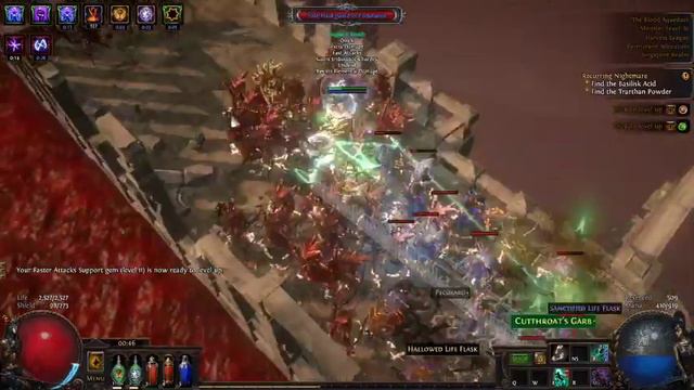 (POE3.11) Gotta go fast occultist build sneak peek смотреть онлайн