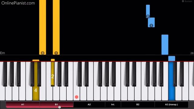 Parasyte - Next to You - Piano Tutorial - Easy Version (寄生獣) смотреть онлайн