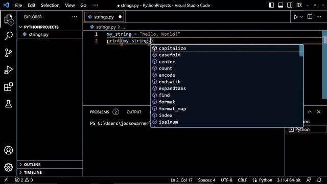 String methods and the #Python standard library documentation | #learnpython #pythontutorial смотреть онлайн