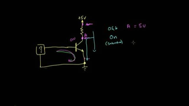 Inverting the signal with a transistor | Digital electronics (9 of 10) смотреть онлайн
