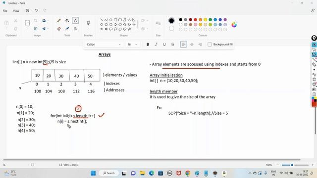 Full Stack Java Developer Course | Session - 11 | Arrays in Java | rajonlinetrainings смотреть онлайн