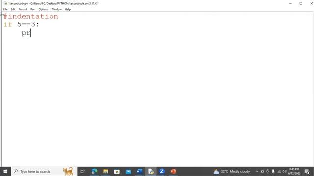Day2:- Python syntax смотреть онлайн