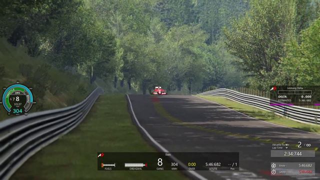 Assetto Corsa - F1 2015 - Ferrari SF-50T - Nordschleife - 5:17:190 смотреть онлайн