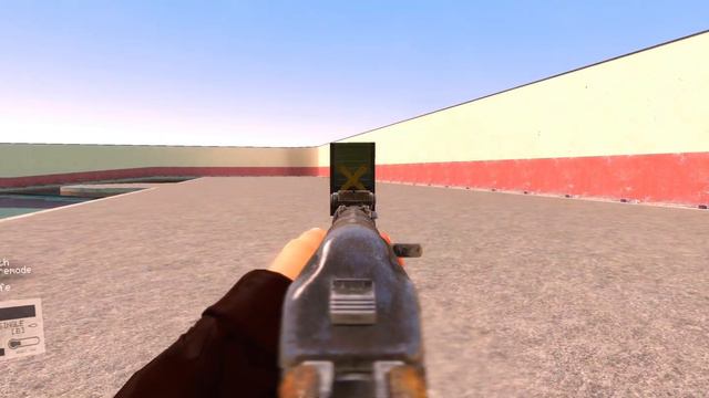 Gmod arc9 EFT Weapons AKM Reload and ballistic test. смотреть онлайн