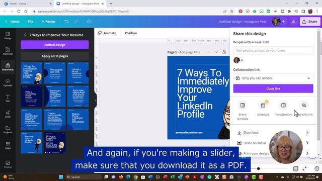 Canva Brand Hub - Creating and Using Brand Templates смотреть онлайн