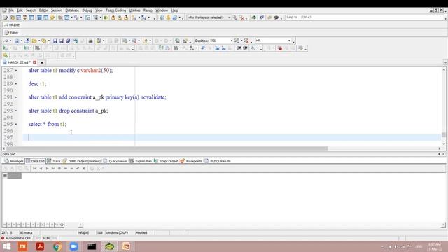 10 DDL /ORACLE - SQL/IN TAMIL смотреть онлайн