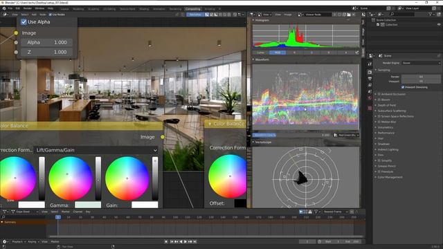 Blender Archviz: Color Balance | Part 43 |