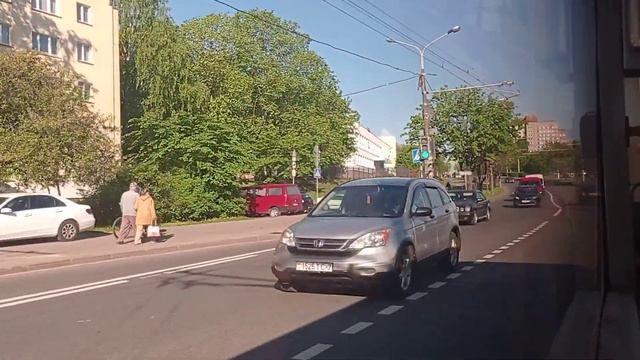 ПОЕЗДКА на БКМ 32102 (БОРТ. 4551) 58 маршрут (24.05.2022)