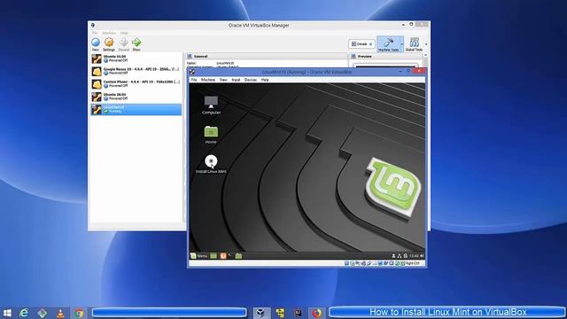 How to Install Linux Mint 19 Cinnamon on VirtualBox смотреть онлайн