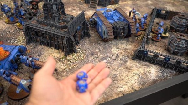 Sons of Horus vs Ultramarines - Horus Heresy (Battle Report)