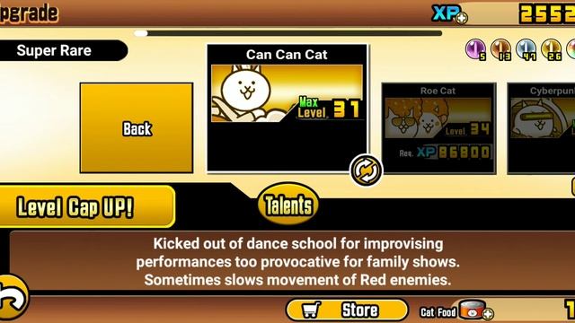 The Battle Cats - Evolving Can Can Cat смотреть онлайн