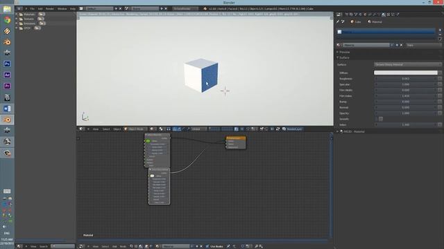 Blender Octane Tutorial Series - 3 - Basic Materials смотреть онлайн