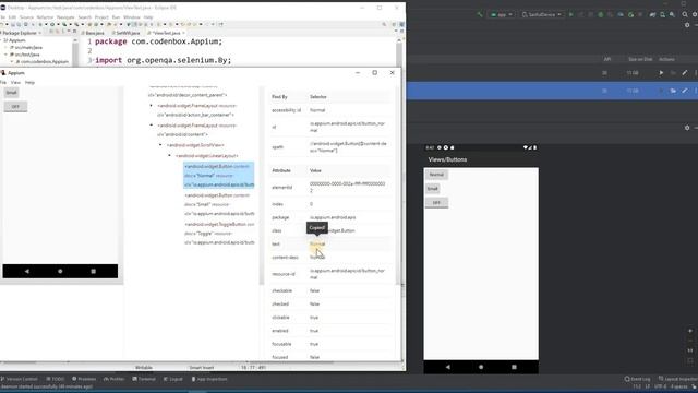 Appium Tutorial 12: How to extract text from App in Appium | Validate text in Appium automation смотреть онлайн
