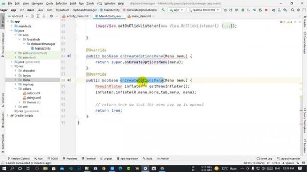 Android adding a submenu to a menuItem || Android Studio | Java