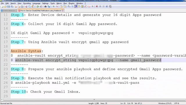 How to Send an Email (Gmail) Notifications using Ansible? смотреть онлайн
