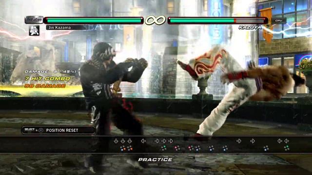 Tekken 6 jin long range max damage combo смотреть онлайн