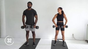15 Minute Full Body Dumbbell Workout [Strength and Conditioning]