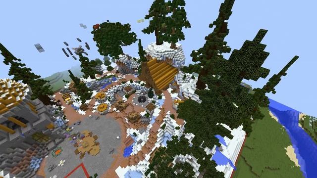 Скачать спавн Майнкрафт. Красивый спавн для сервера Minecraft 1.8 - 1.12 смотреть онлайн