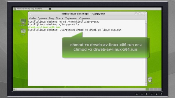 Установка агента Dr.Web в графическом режиме
