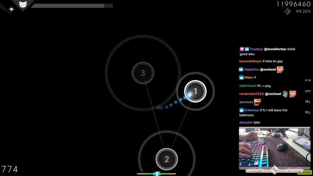 osu! INSANE ACC on RING OF FIRE | WhiteCat смотреть онлайн