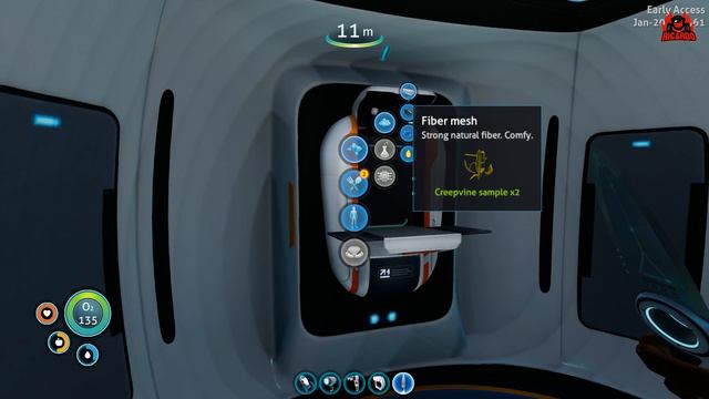 Subnautica Below Zero Find Silicone Rubber and Fibre Mesh смотреть онлайн