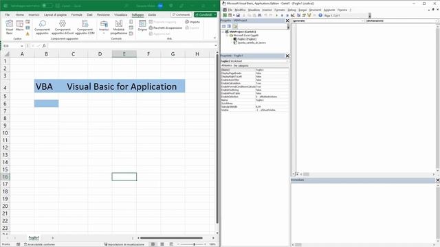 Cos'è VBA e come funziona - VBA Excel Tutorial Italiano 01 смотреть онлайн