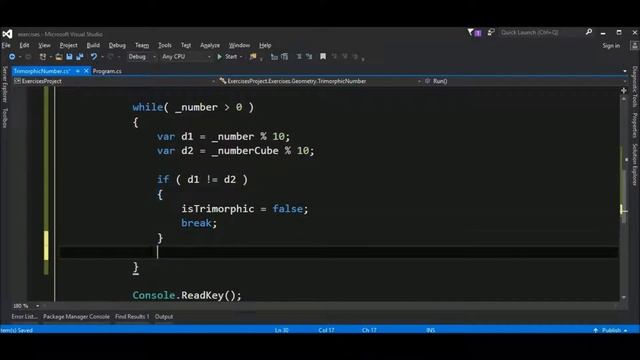 trimorphic number in c# смотреть онлайн