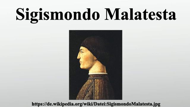 Sigismondo Malatesta смотреть онлайн