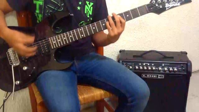 METALLICA-ONE (GUITAR COVER WITH SOLOS) BY BETO смотреть онлайн