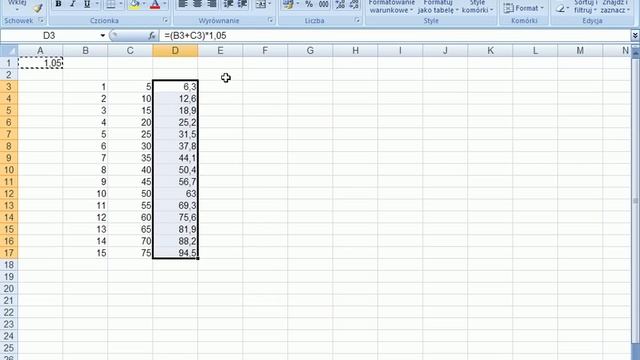Transpozycja - Excel 2007 смотреть онлайн