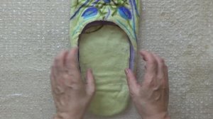 Мастер класс по шлепкам тапочкам с закрытым носиком от А до Я. Валяние из шерсти. Felting