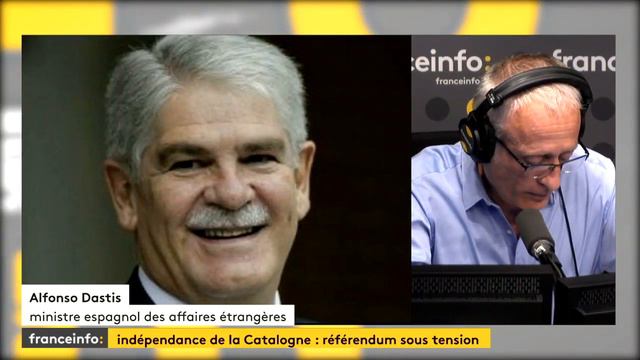 Alfonso Dastis, ministre espagnol des affaires étrangères #Catalogne смотреть онлайн